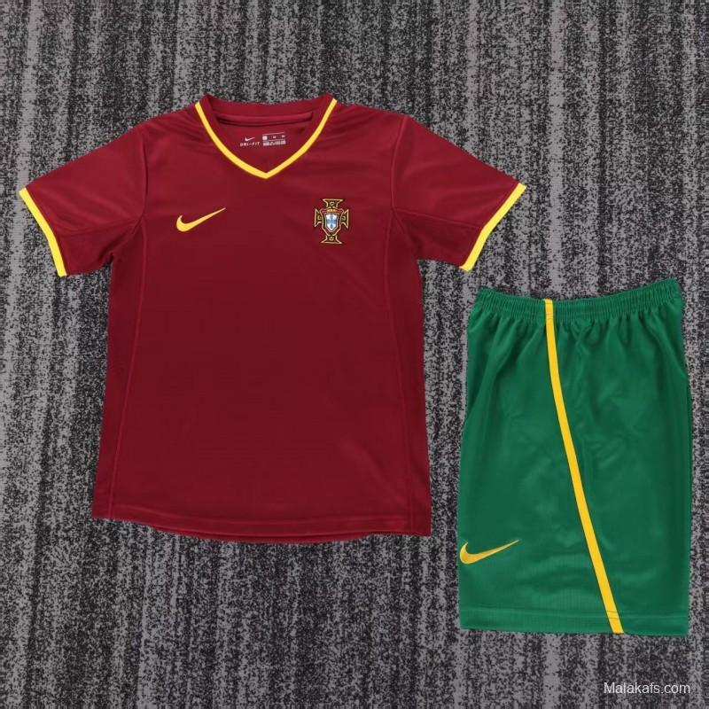 Retro 2000 Portugal Home Jersey