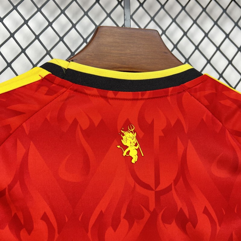 2026 Kids Belgium World Cup Home Kit