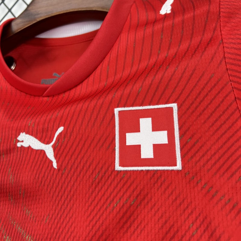 2026 Kids Switzerland World Cup Home Kit
