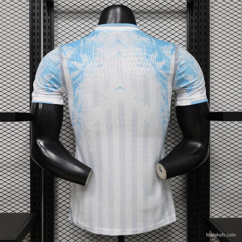 Player Version 2026 Uruguay Away Special Edition White  Jersey