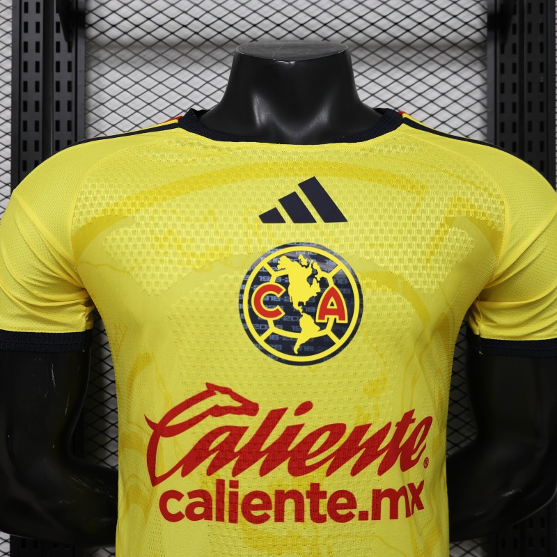Player Version 26/27 Club América Yellow  Home Jersey