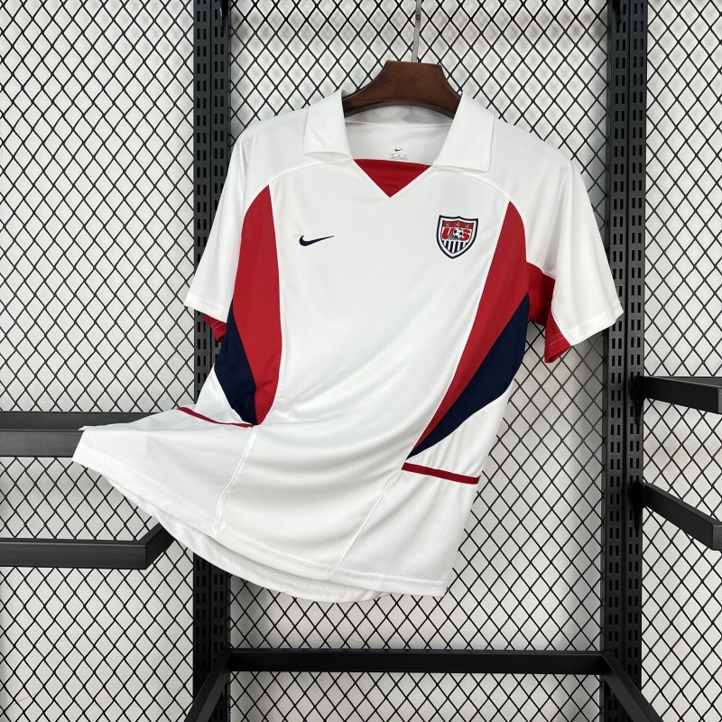 2002 Retro USA Home Jersey
