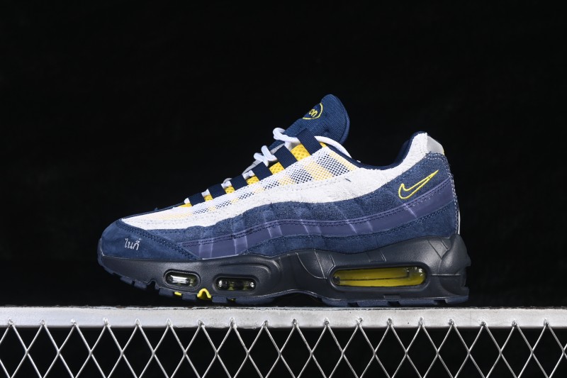 Nike Air Max 95 Retro Cushioned Running Shoes - HQ8492-400