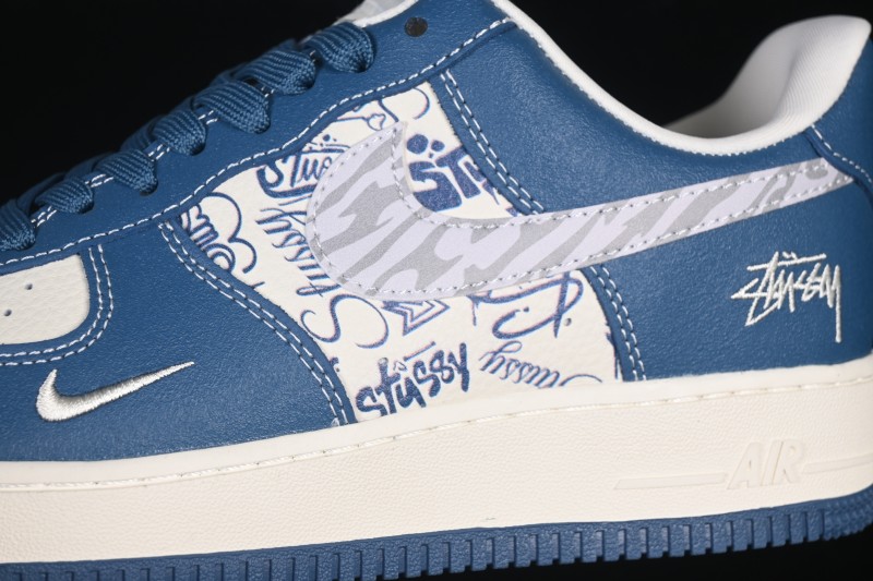 Nike Air Force 1 '07 Low Collaboration Skateboarding Shoes with Full-Length Air Cushion - XL1979-132