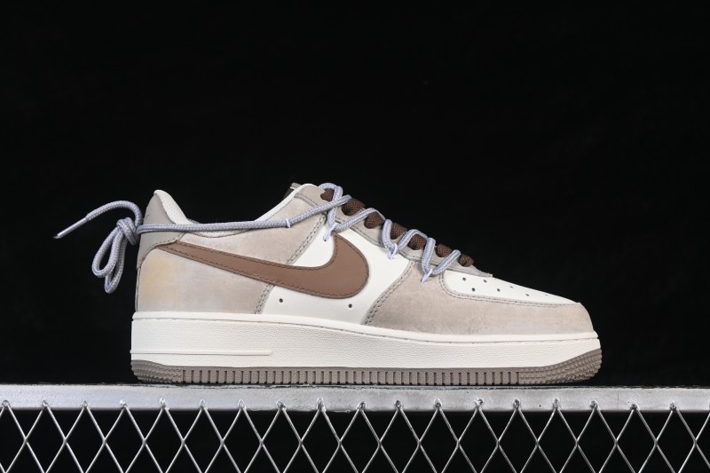 Nike Air Force 1 '07 Low Hand-Painted Armored Steed Vintage Skateboarding Shoes - DB3301-818