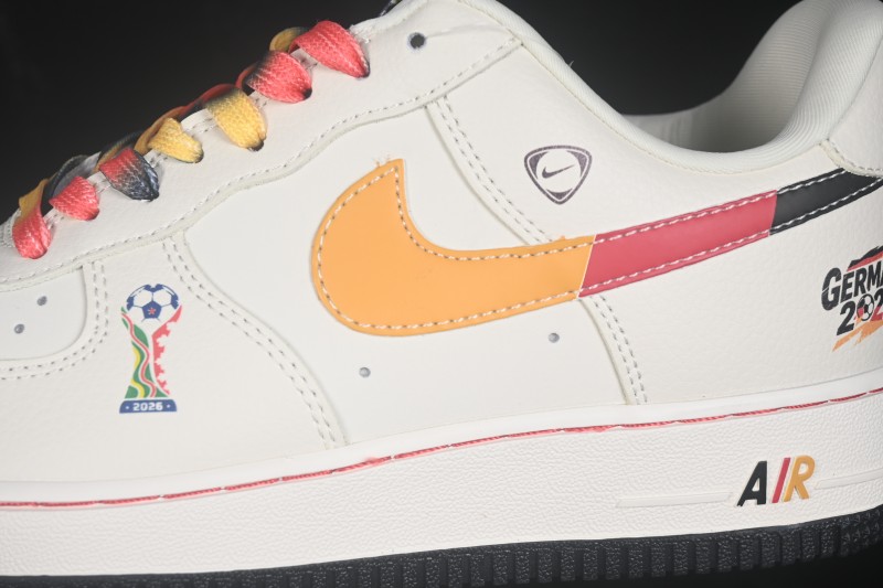 Nike Air Force 1 '07 Low Basketball Sneakers with Full-Length Air Cushion - DW8806-022