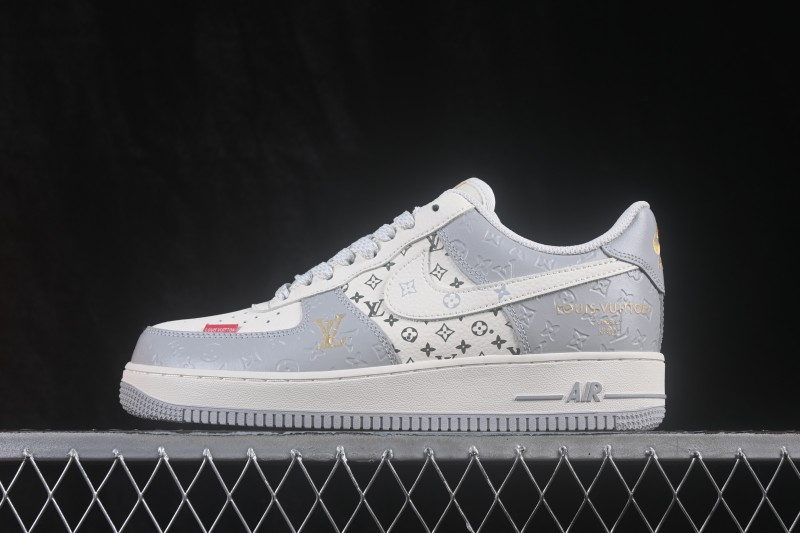 Nike Air Force 1 '07 Low Basketball Shoes with Classic Cushioning and Durable Leather Upper - GS2288-013