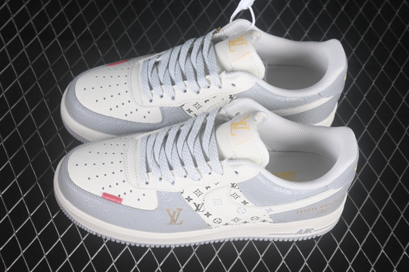 Nike Air Force 1 '07 Low Basketball Shoes with Classic Cushioning and Durable Leather Upper - GS2288-013
