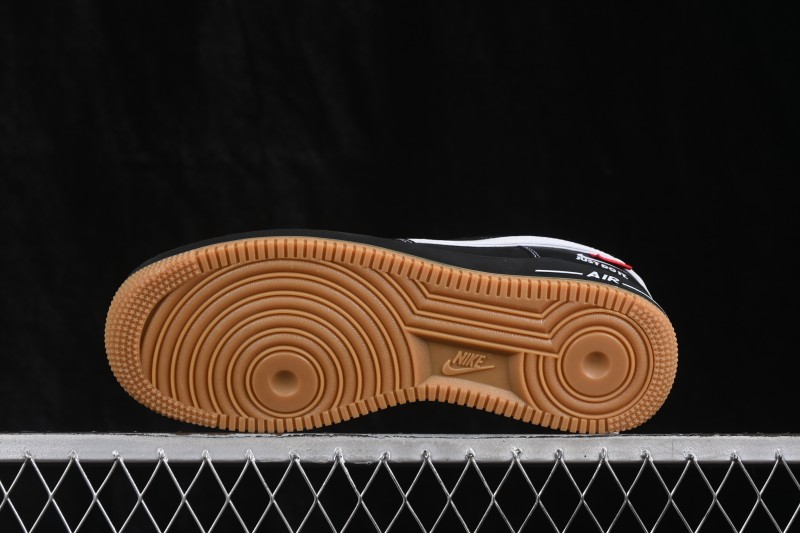 Nike Air Force 1 '07 Low Collaboration Skateboarding Shoes with Full-Length Air Cushion - DD1982-367