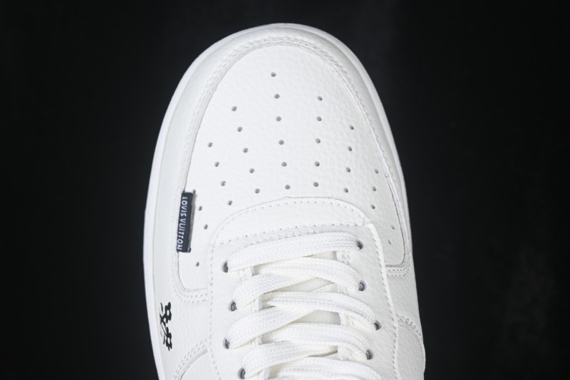 Nike Air Force 1 '07 Low Retro Casual Sneakers with Full-Length Air Cushion - WY0655-117
