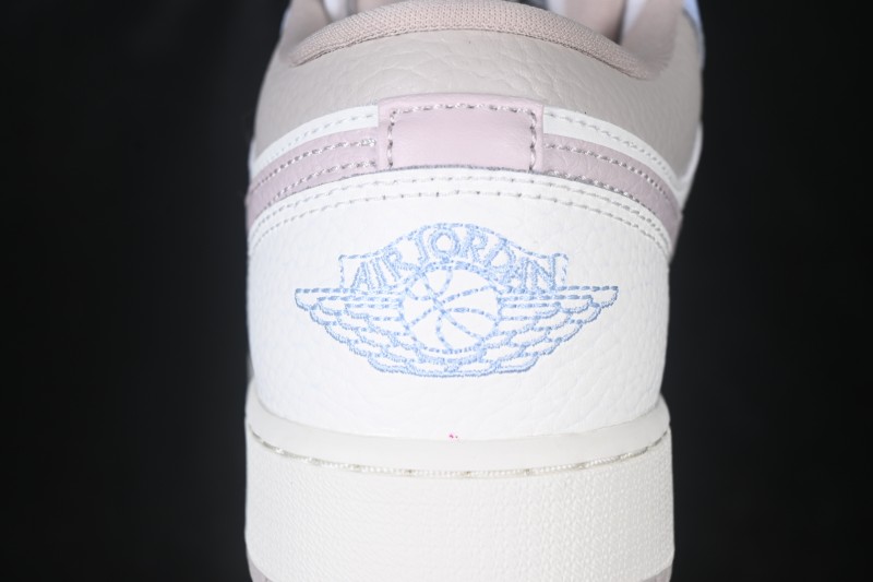 Nike Air Jordan 1 Low AJ1 White Pink Blue Low-Top Retro Cultural Basketball Shoes - IV3219-161