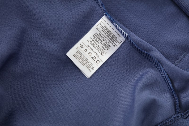 26/27  Arsenal FC Blue Grey Full Zipper Jacket Tracksuit + Long Pants