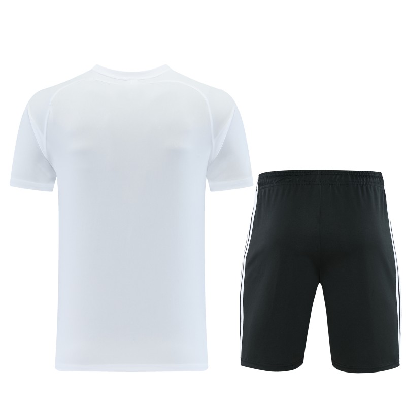 26/27 Adidas 16 White Short Sleeve+Soccer Shorts