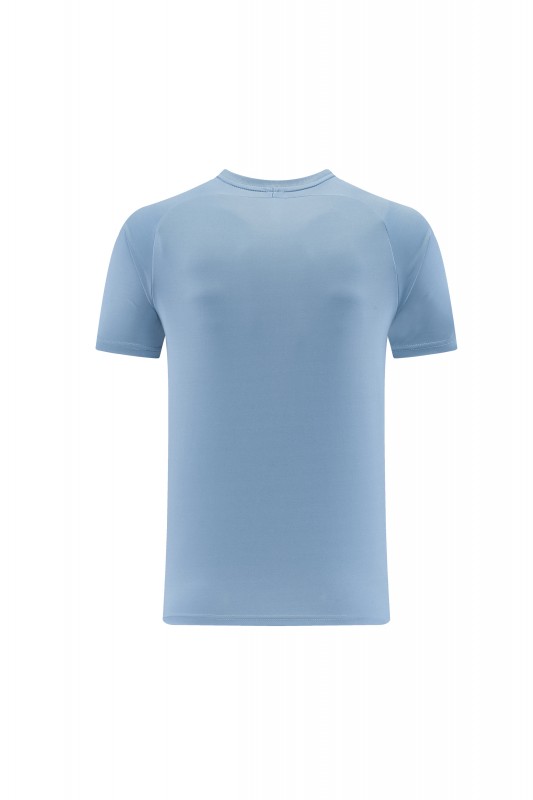 26/27 Adidas 16 Blue Grey Short Sleeve+Soccer Shorts