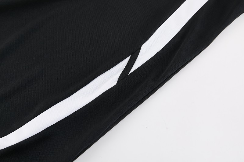 26/27 Adidas 16 Black Short Sleeve+Soccer Shorts