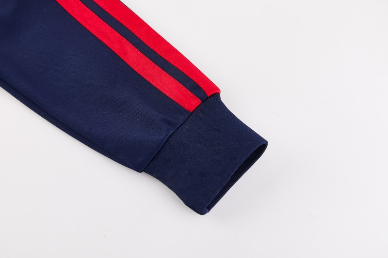 26/27 Arsenal FC Royal Blue Full Zipper Jacket Tracksuit + Long Pants