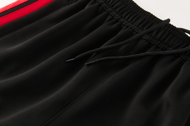 26/27 Manchester United FC  Black Full Zipper Jacket Tracksuit + Long Pants