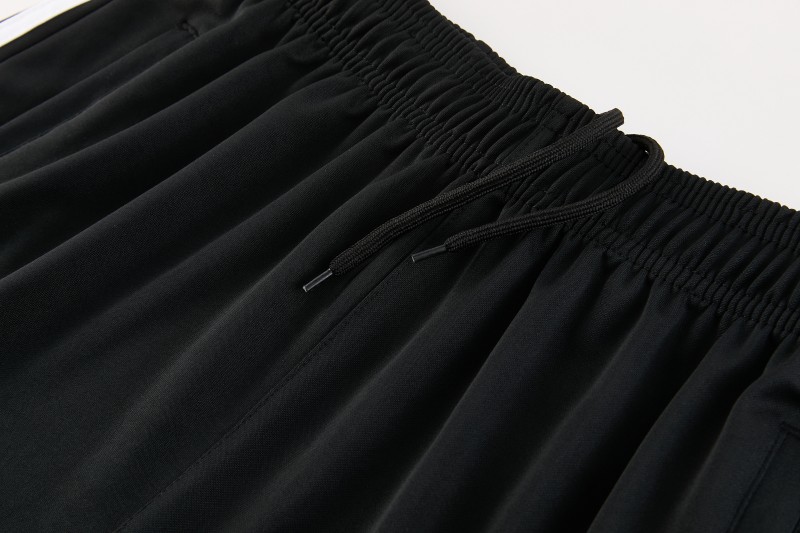 26/27 Adidas 16 Black Short Sleeve+Soccer Shorts