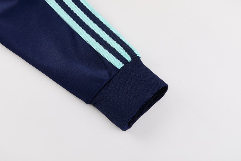 26/27 Germany  Navy Blue Full Zipper Jacket + Long Pants