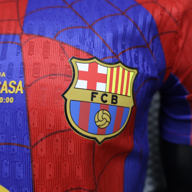 Player Version 26/27 FC Barcelona Spider-Man Special Edition Jersey