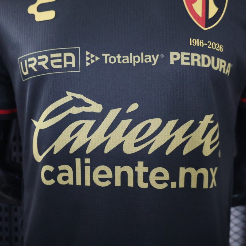 Player Version 26/27 Atlas FC Away Black Jersey