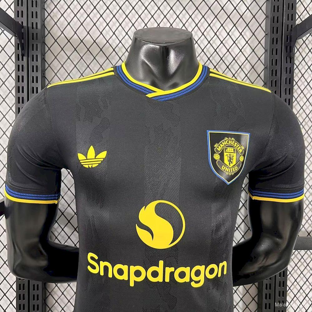 2025/26 Player Version Mens Manchester United Third Jersey
