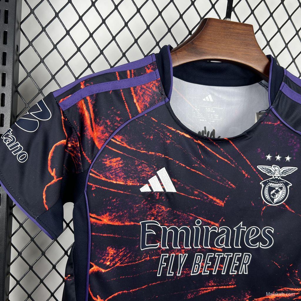2025/26 Kids Benfica Fourth Kit
