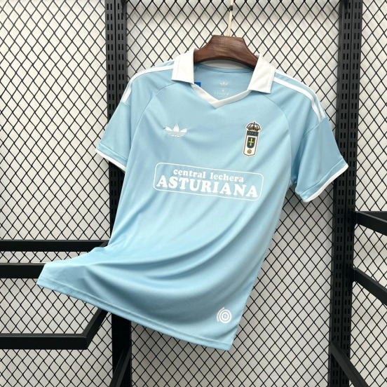 2025/26 Mens Real Oviedo Retro Jersey