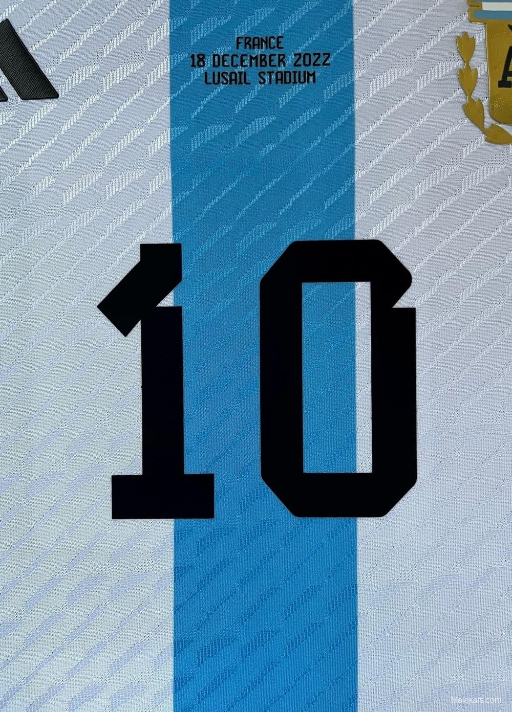 Argentina 22/23 home - Player version - Final vs France jersey