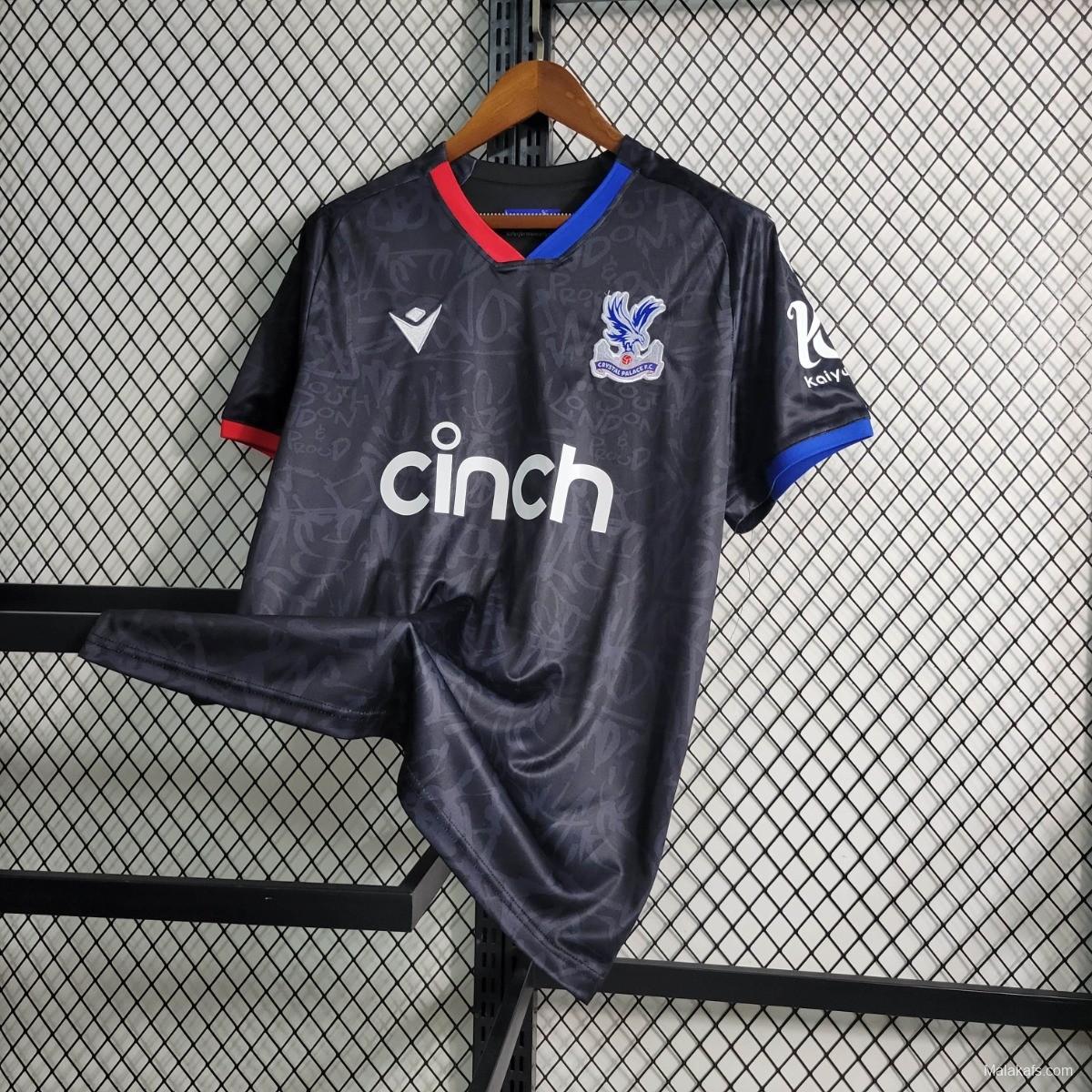 23/24 Crystal Palace Third Black Jersey