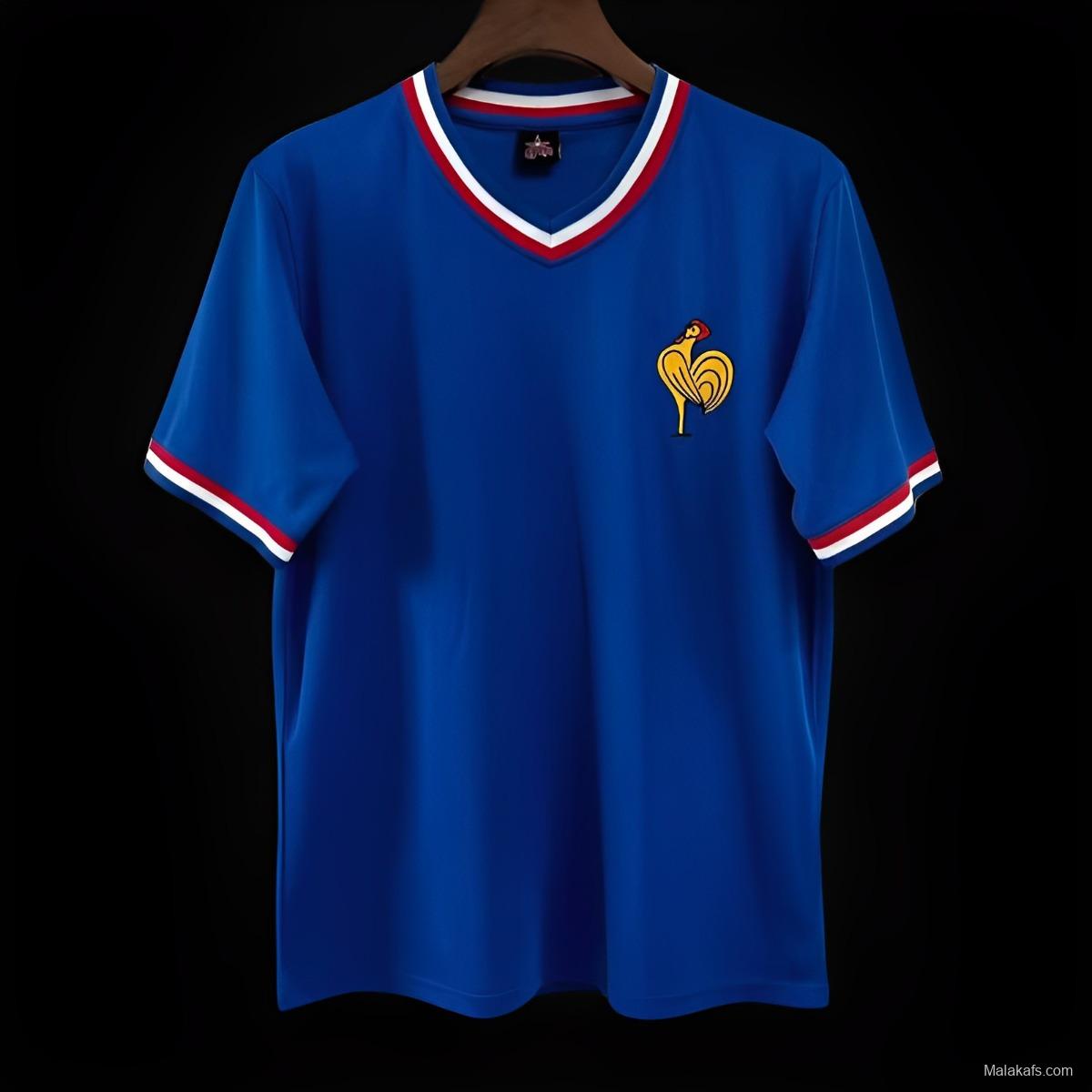 Retro 1971 France Home Jersey