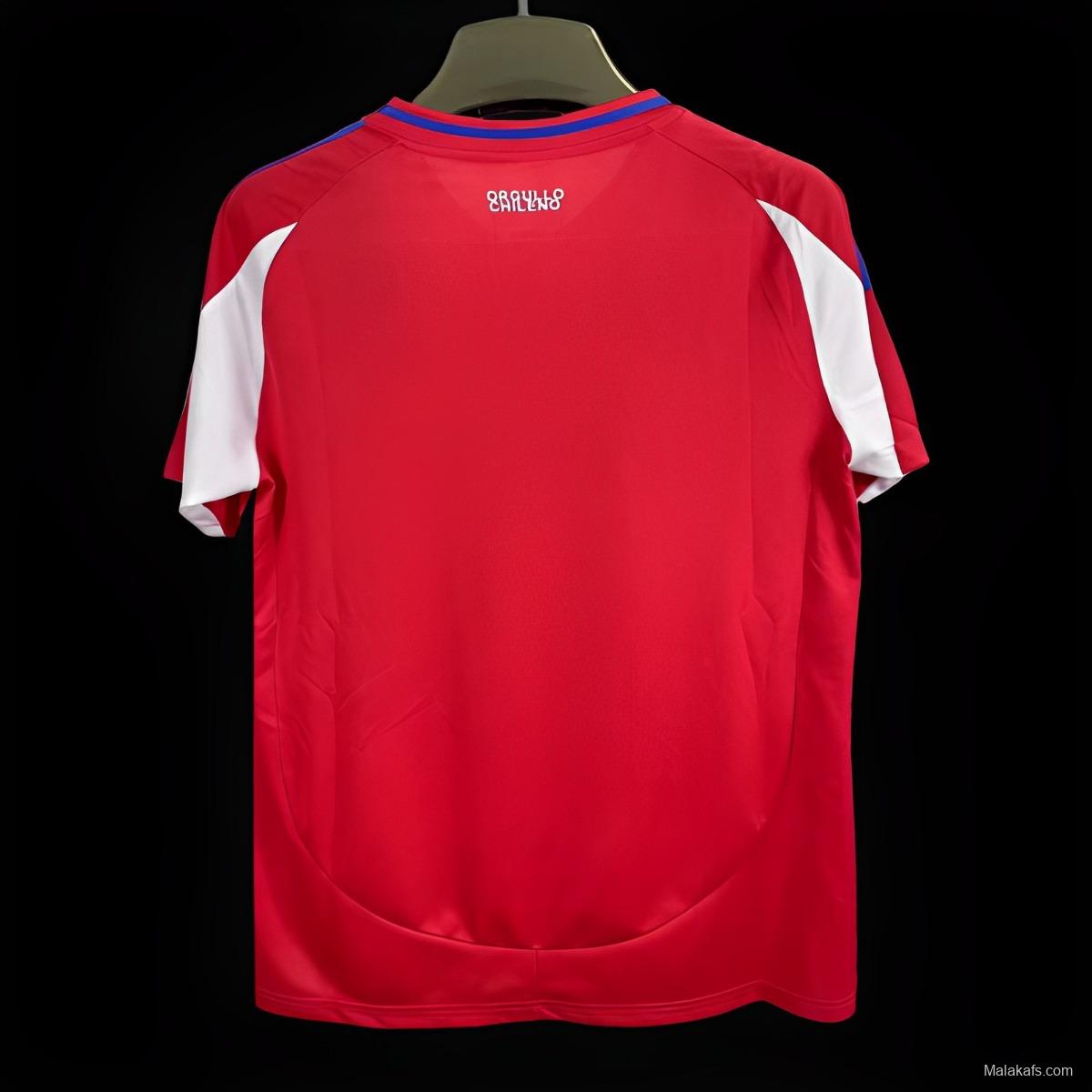 2024 Chile Home Jersey