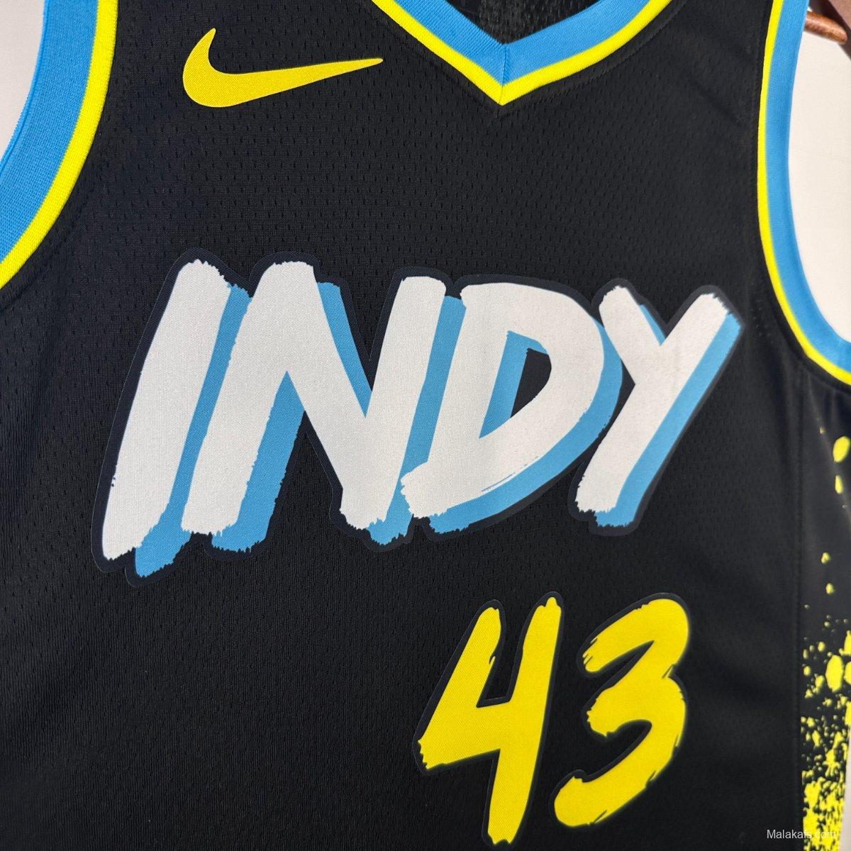 Indiana Pacers Siakam #43 2023/24 City Edition Jersey