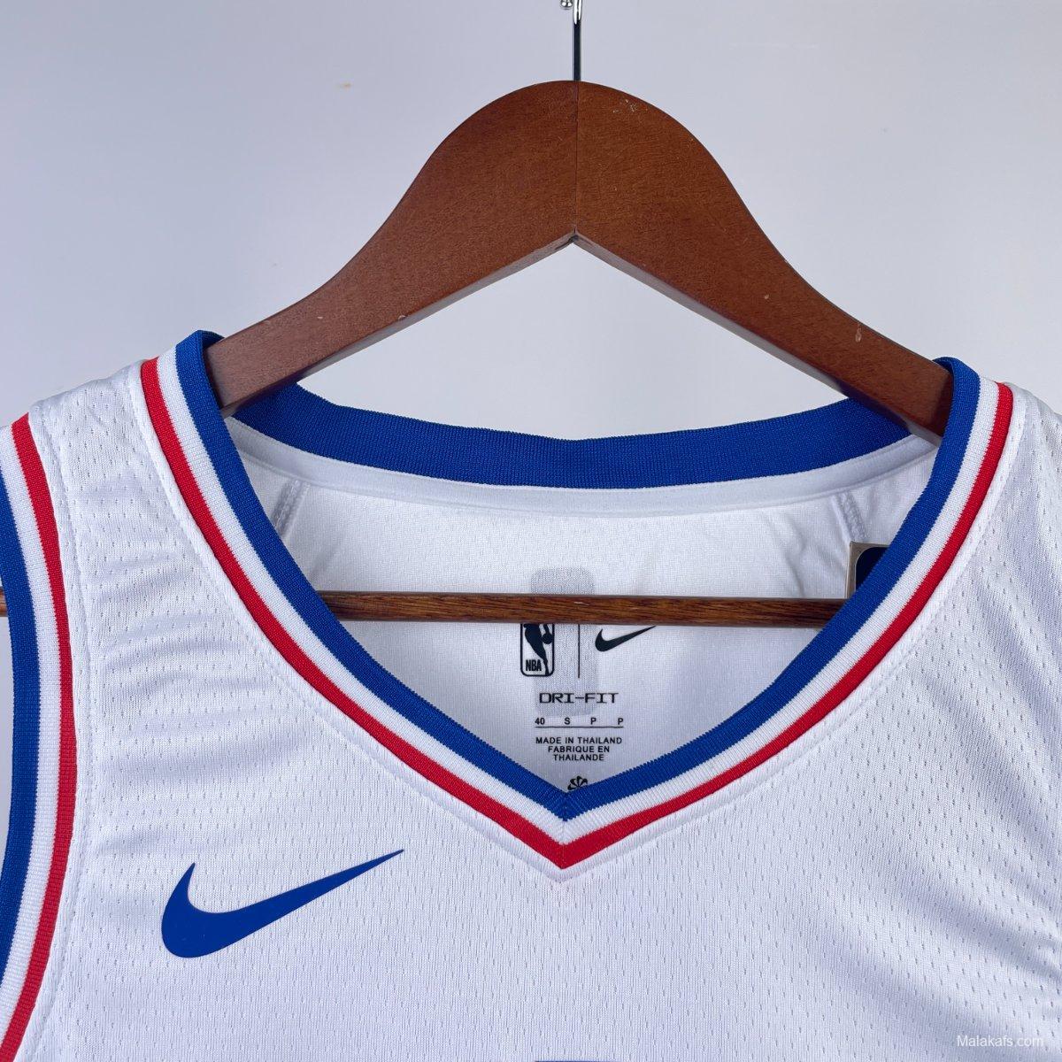 Philadelphia 76ers Joel Embiid #21 2023/24 Association Edition Jersey