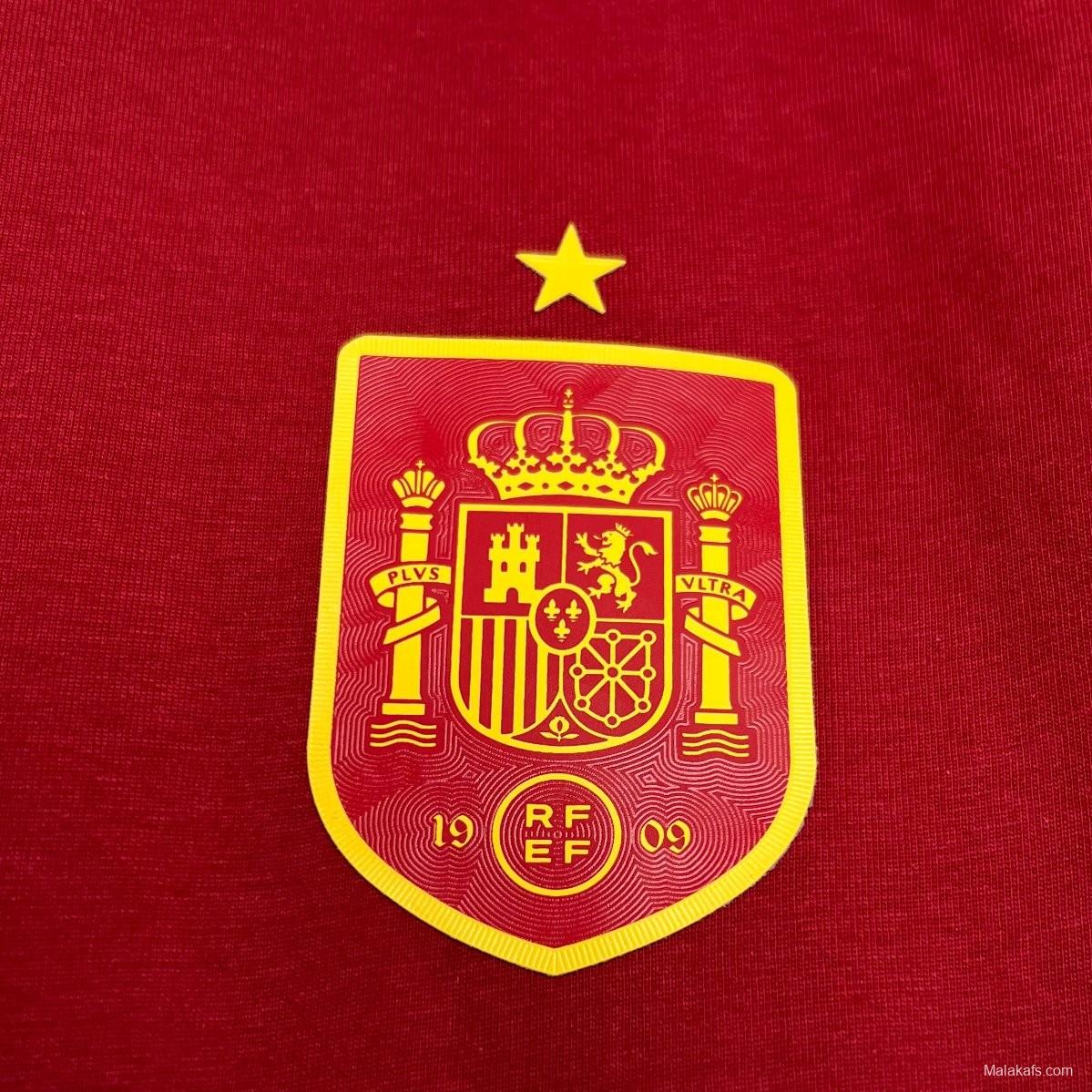 Retro Spain Euro 2024 Cotton Collection