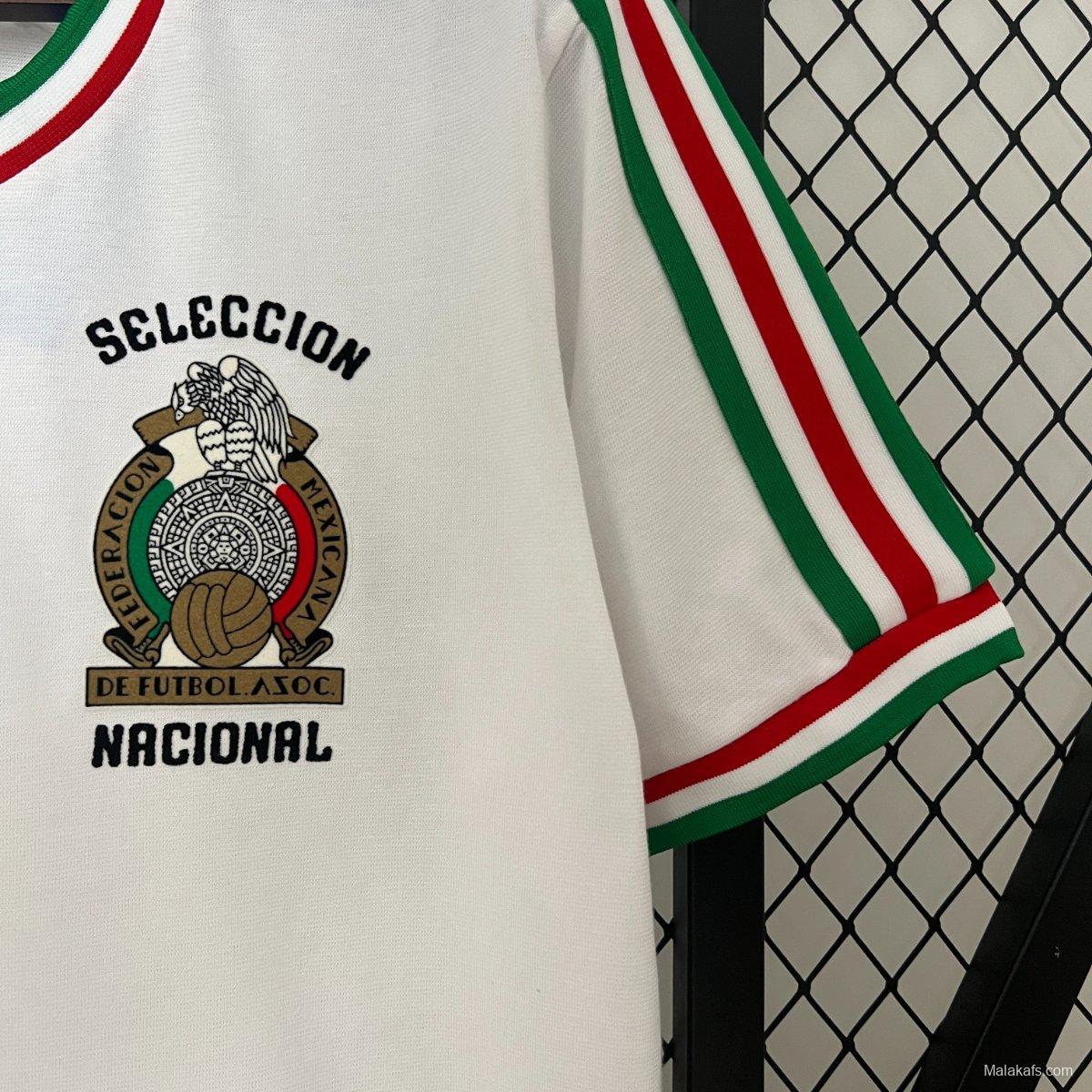 Retro Mexico 2024 White Cotton Collection