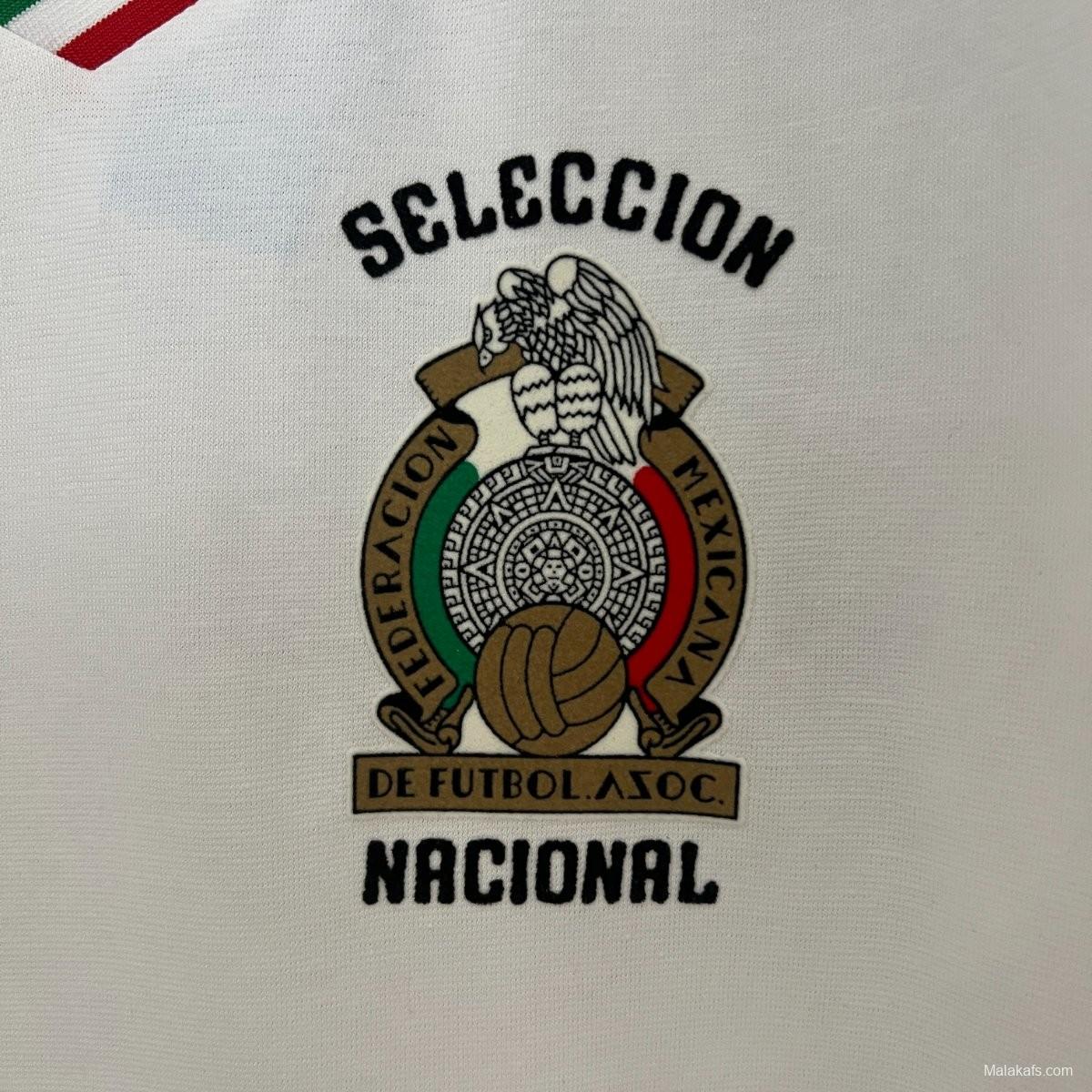 Retro Mexico 2024 White Cotton Collection