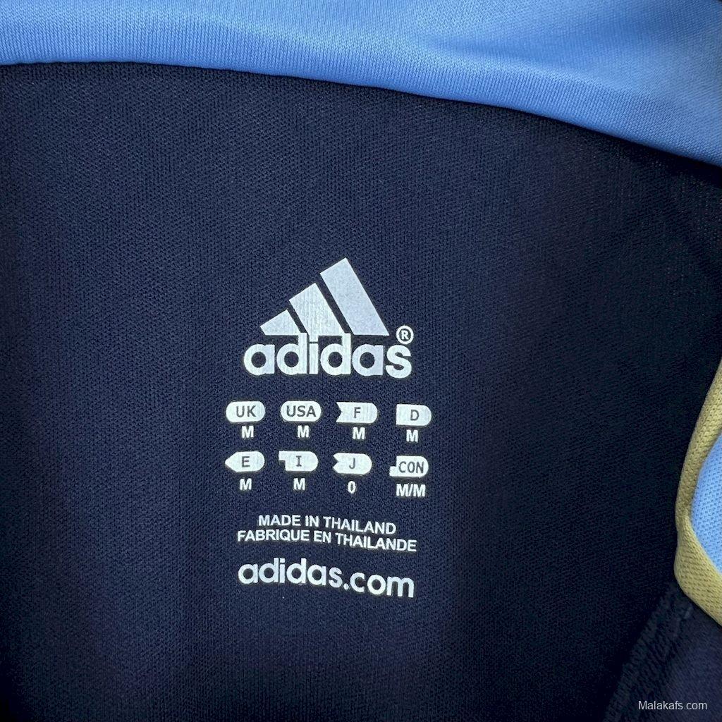 Retro Argentina 2006 Long Sleeve Away Jersey