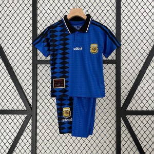 1994 Retro Kids Argentina Away Jersey