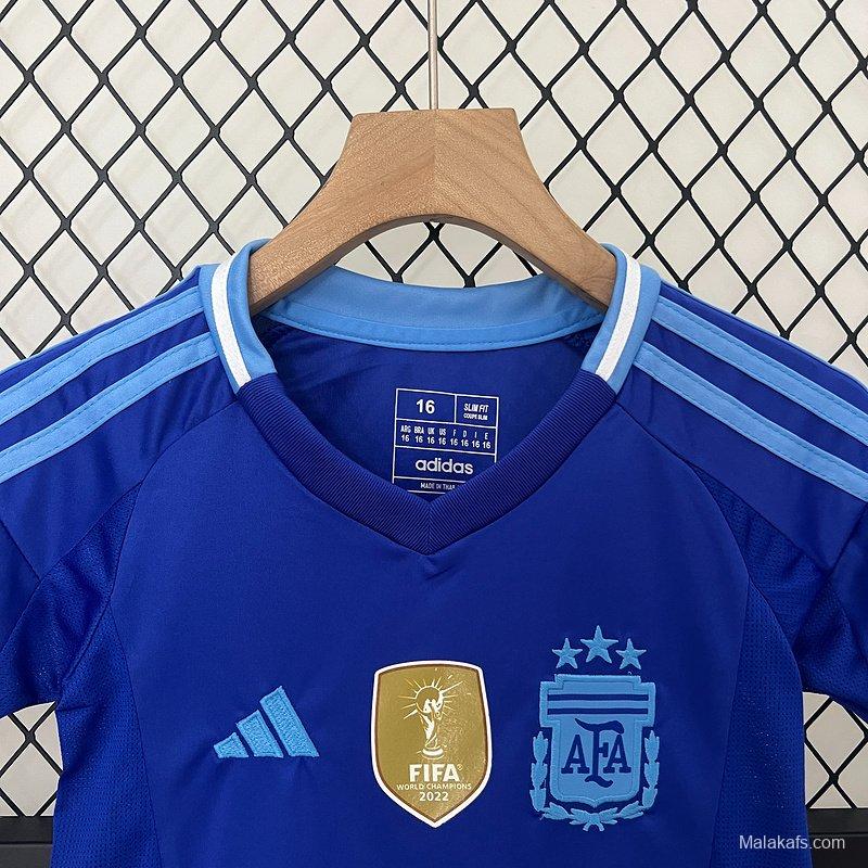 2024 Kids Argentina Away Jersey