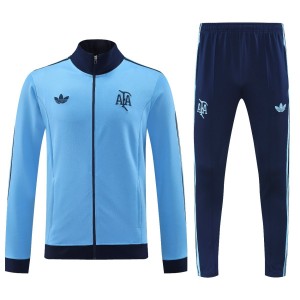 24/25 Argentina Light Blue Full Zipper Jacket +Long Pants
