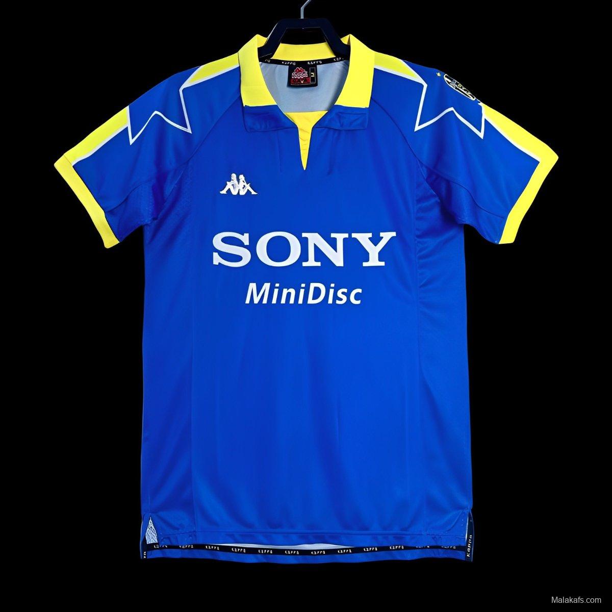 Retro 97/99 Juventus Away Blue Jersey