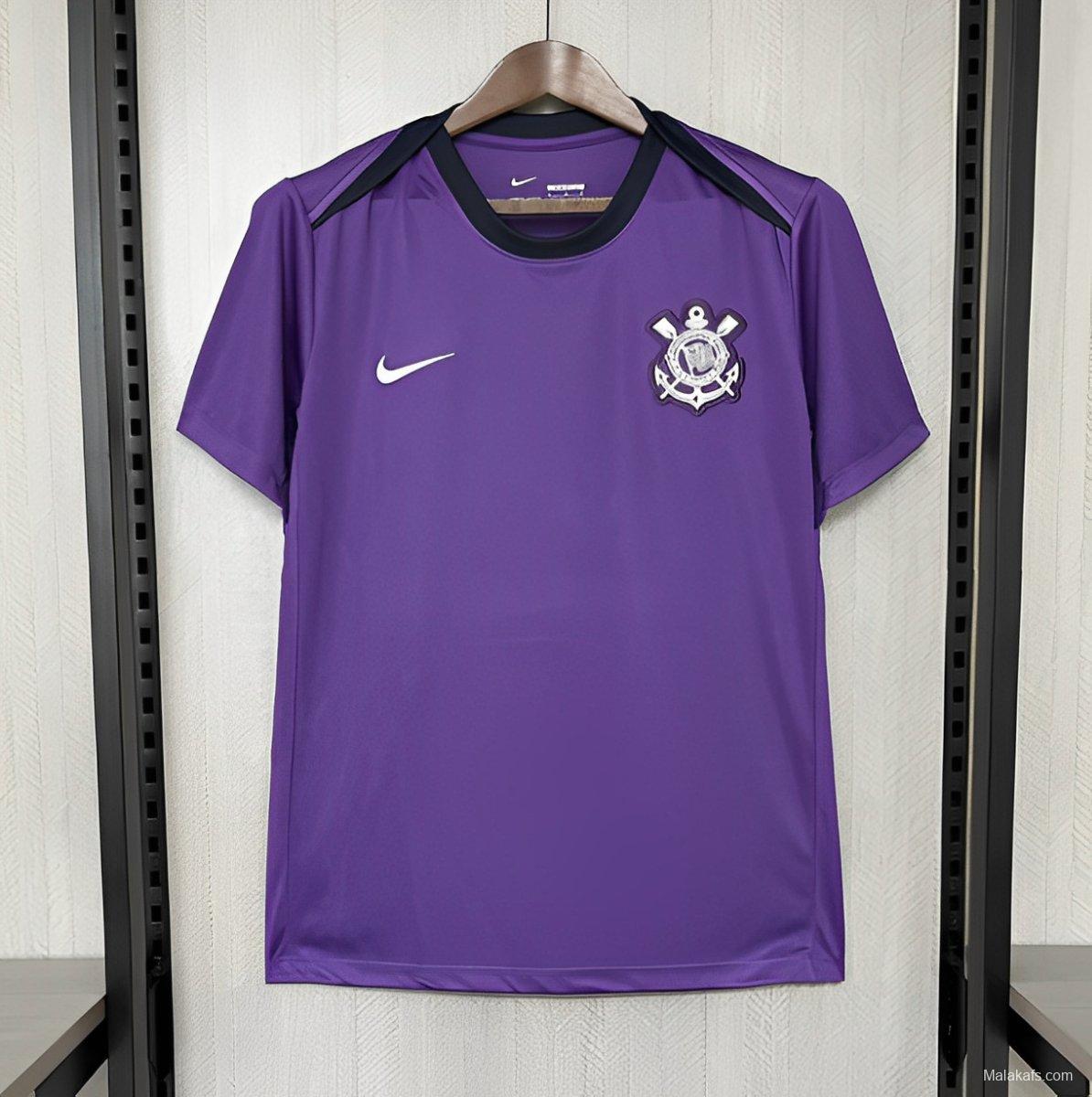 25/26 Corinthians Training Jersey Purple Jersey S-XXXXL