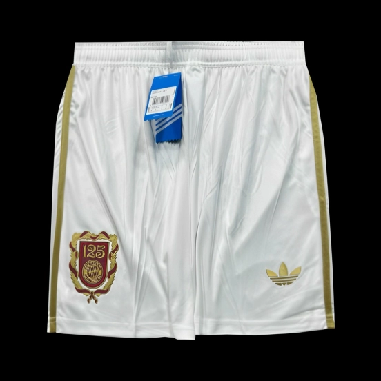 25/26 Bayern Munich 125Th Anniversary WHITE Shorts