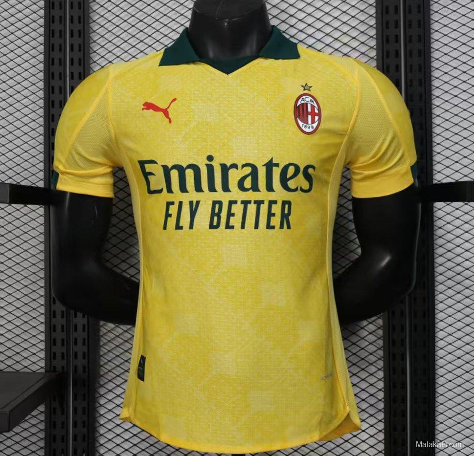 Player Version 25/26 AC Milan Third Yellow Jersey