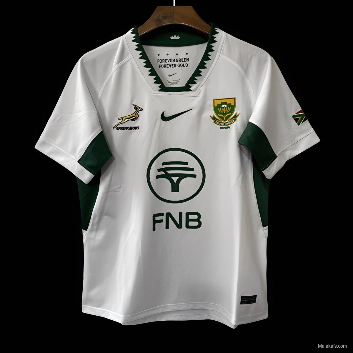 2026 South Africa Away White Rugby Jersey