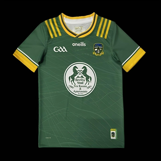 25/26 Kids Meath GAA Green and Gold Home Jerse