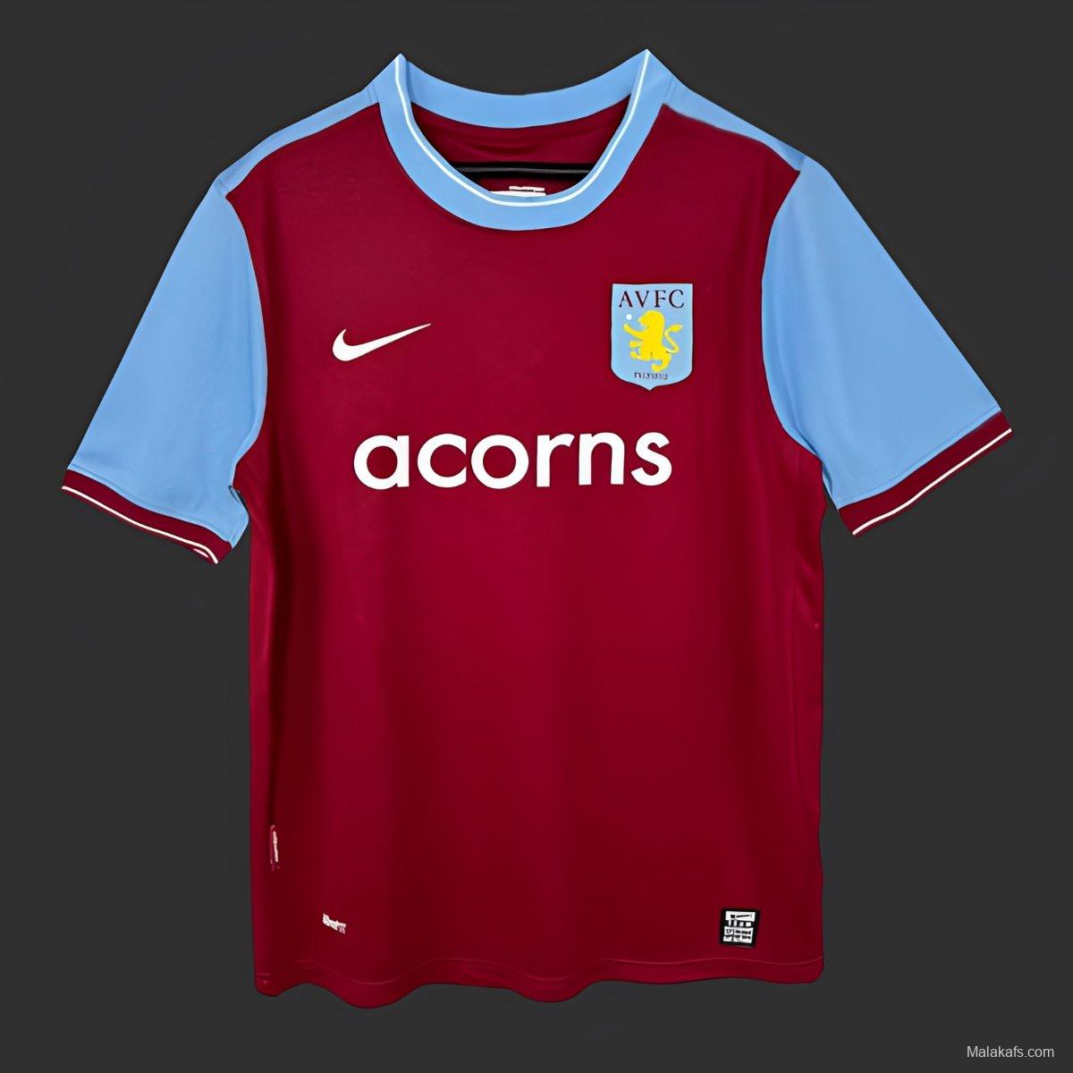 Retro 09/10 Aston Villa Home Jersey