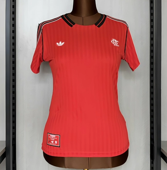 25/26 Women Flamenco Retro Red Jersey