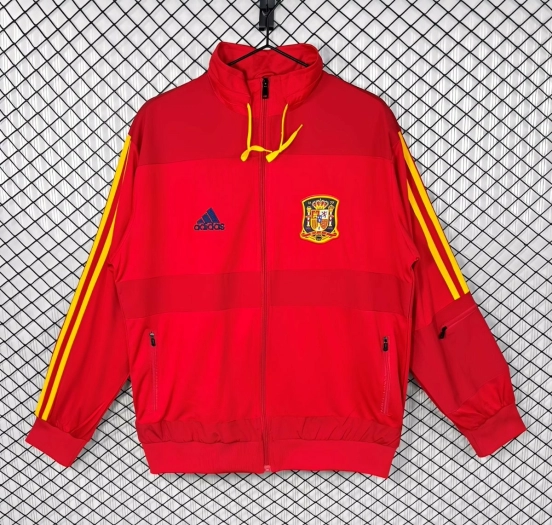 Retro 2010 Spain Home Full Zipper Jacket
